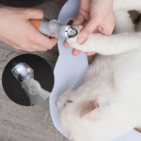 Loomira — Cortaúñas Eléctrico con Luz LED para Perros y Gatos